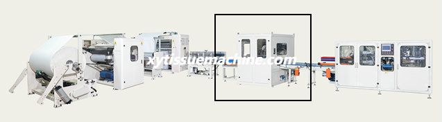 Linha de produ&ccedil;&atilde;o totalmente autom&aacute;tica da m&aacute;quina da fatura de papel de toalha de m&atilde;o de dobramento de alta capacidade N1