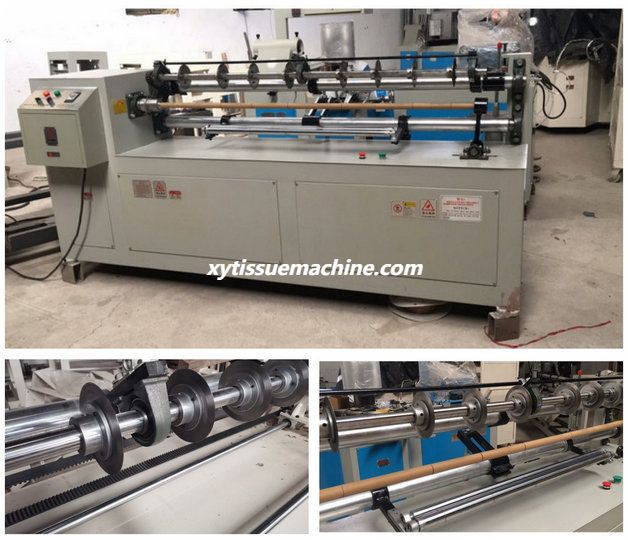 m&aacute;quina de corte de n&uacute;cleo de papel kraft