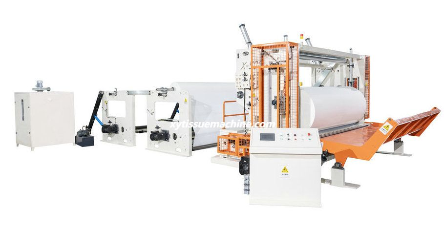 XY-XX-A M&aacute;quina de corte autom&aacute;tica de alta velocidade para tecido de guardanapo e rolo enorme1